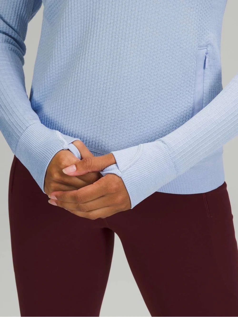 Lululemon Engineered Warmth Half Zip sweatshirt Sz: 8